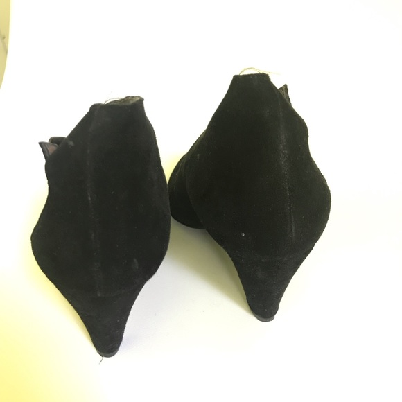 Sigerson Morrison black suede heels - Picture 5 of 8